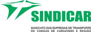 Logo da SINDICAR, Apoiador Institucional da TranspoSul 2023