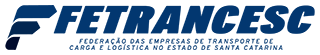 Logo da FETRANCESC, Apoiador Institucional da TranspoSul 2024