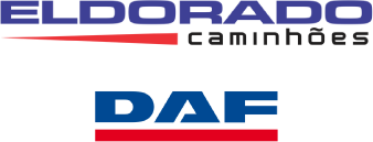 Logo da empresa Daf, Patrocinadora Master da TranspoSul 2024