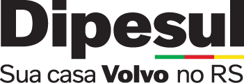 Logo da empresa Dipesul Volvo, Patrocinador Master da TranspoSul 2025