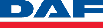 Logo da empresa DAF, Patrocinador Master da TranspoSul 2025
